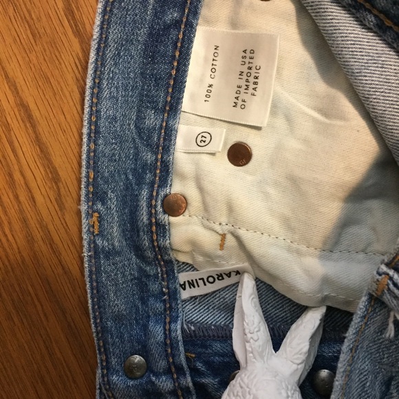 Grlfrnd 100% cotton jeans size 27 - Picture 8 of 8